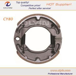 Aluminum Motorcycle Body Parts, Cy80 Motorcycle Brake Shoe for Motorcycle Spare Parts