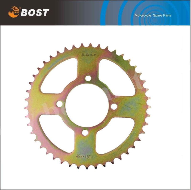 High Quality Motorcycle Sprocket for YAMAHA Ybr125 Cc Motorbikes