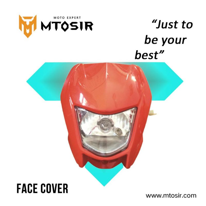 Mtosir Motorcycle Headlight Assy Dirt Bike Gy200, Mototel Skua 200/250 High Quality Chassis Plastic Parts Professional Headlight Assy