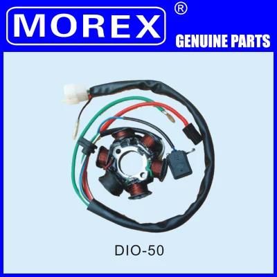 Motorcycle Spare Parts Accessories Morex Genuine Coil Stator &amp; Rotor Magneto Dio-50 Original Suzuki YAMAHA Bajaj Vespa