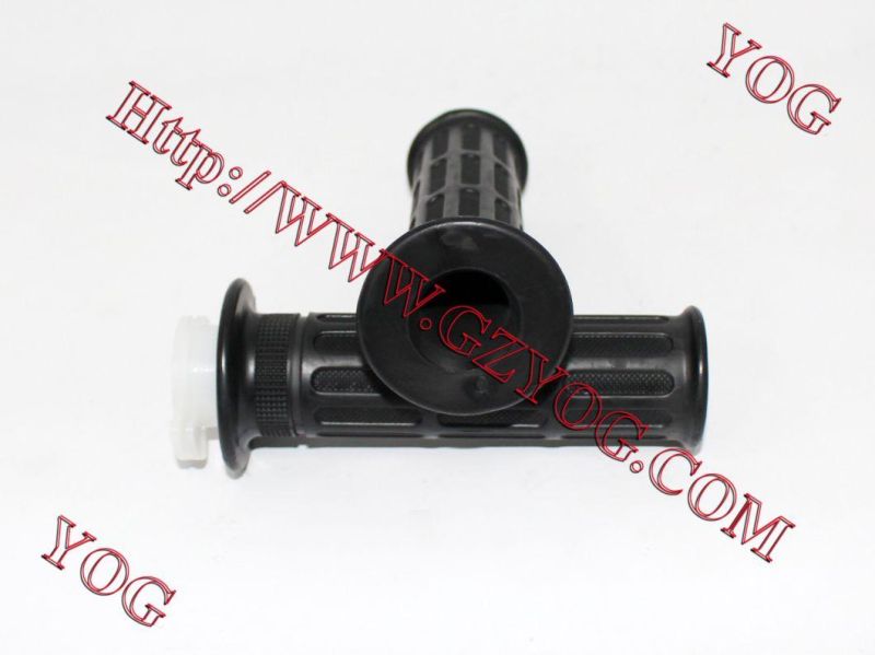 Yog Motorcycle Parts Motorchcle Handle Grip for Bajaj Boxer Black Color