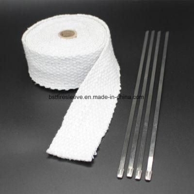 Thermal Insulation Ceramic Fiber Exhaust Pipe Wrap