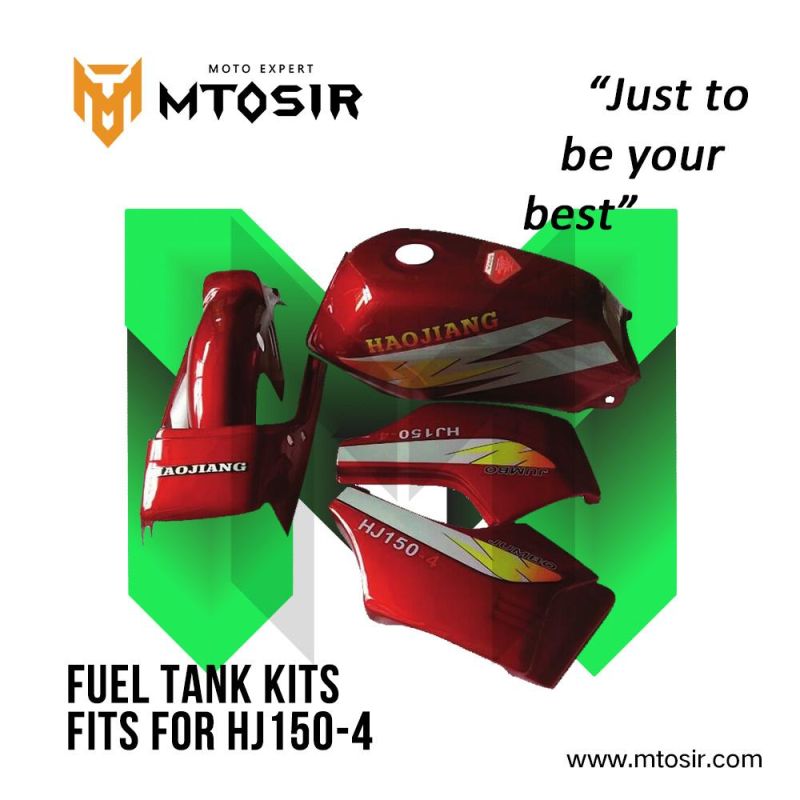 Mtosir Motorcycle Fuel Tank Kits Jy150-7A Side Cover Motorcycle Spare Parts Motorcycle Plastic Body Parts Fuel Tank