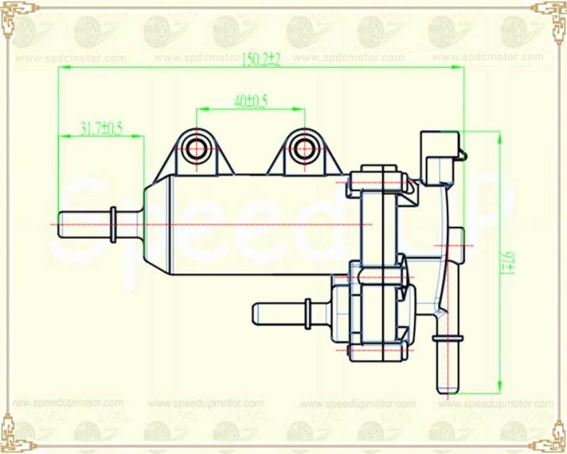 Efi Motorcycle Replacement Parts Fuel Pump Universal for China Gas Scooter, Motorcycle, ATV