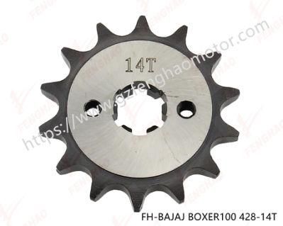 Motorcycle Parts High Quality Sprocket Kit Bajaj Boxer100/Zongshen Spider125