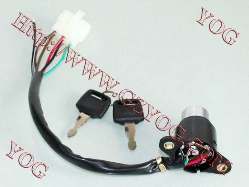 Yog Motorcycle Parts Ignition Switch Complete for Bajaj Bm100 Bm150 Boxer
