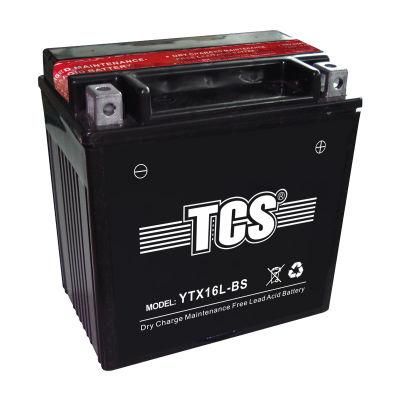 12 V 16 ah YTX16L Lead Acid Battery Charging Rechargeable Batteries Motocycle Battery