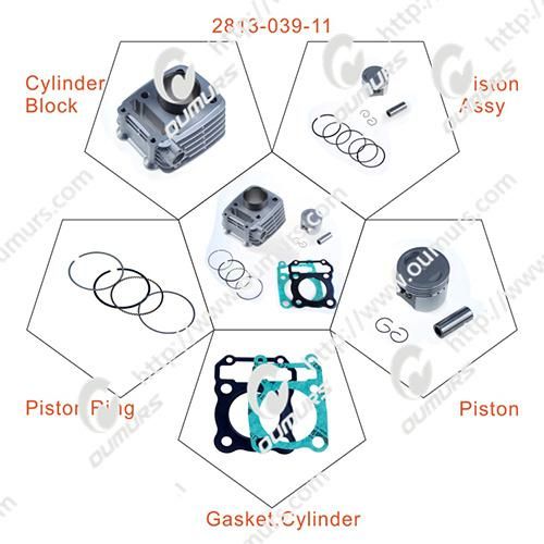 Motorcycle Spare Part Motorcycle Cylinder Assy for Bajaj Discover 125-Oumurs