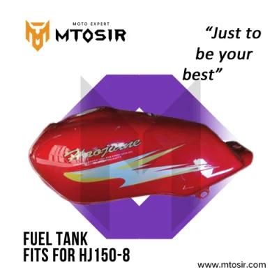 Mtosir Fuel Tank for Haojue Hj150-8 Hj-16 Hj125 High Quality Gas Fuel Tank Oil Tank Container Motorcycle Spare Parts Chassis Frame Parts