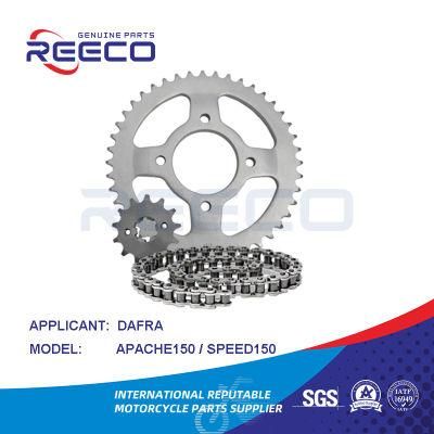 Reeco OE Quality Motorcycle Sprocket Kit for Dafra Apache150 Speed150