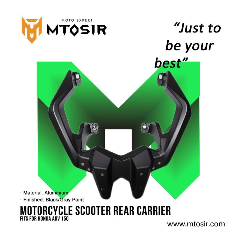 Mtosir High Quality Rear Carrier Fits for Honda Adv Motorcycle Scooter Motorcycle Spare Parts Motorcycle Accessories Luggage Carrier