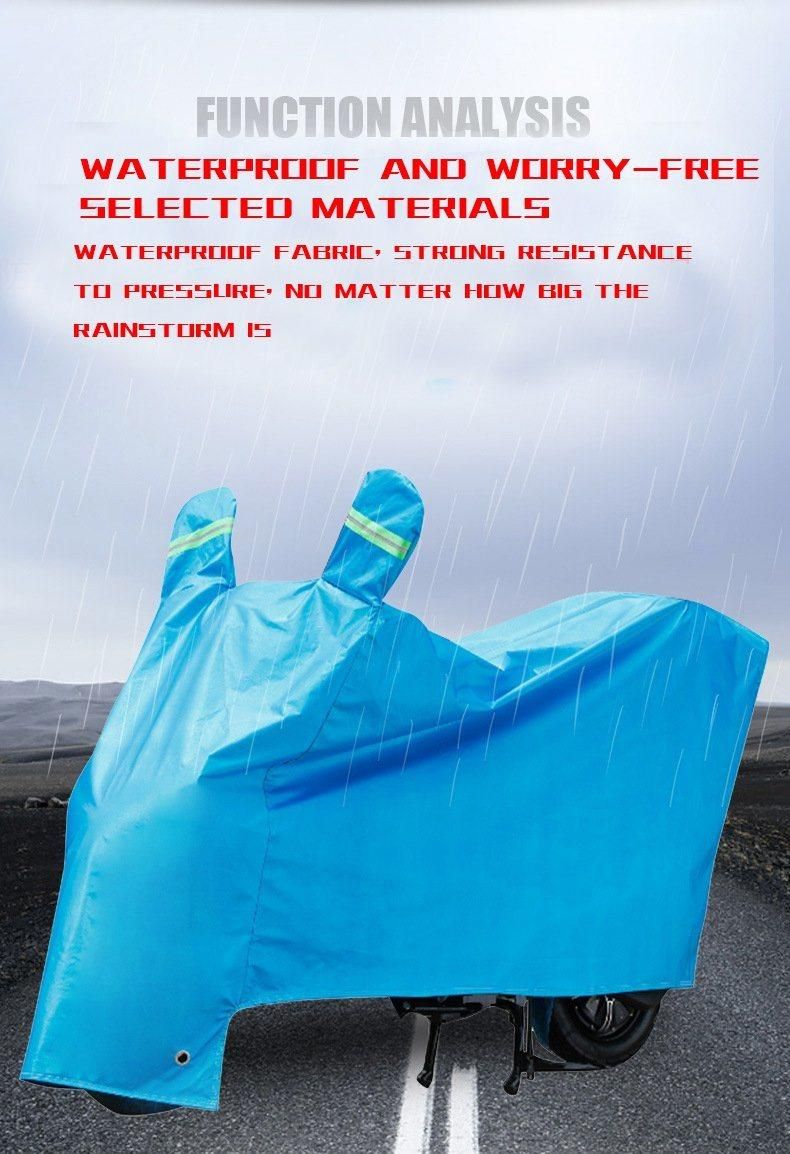 Hot-Selling Upgrade Enhanced with Keyhole Ear Camouflage Rain Motorcycle Cover Sunscreen Thickening Sunshade Rain Cover