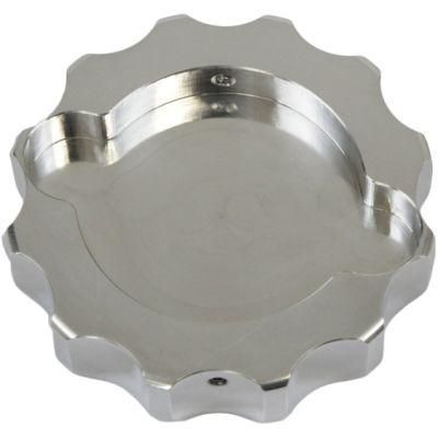 China Customized Motorcycle Billet Stainless Steel Small Polished Radiator Cap Cover