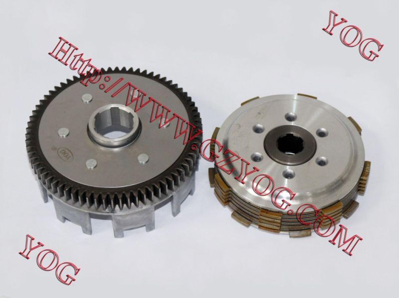 Motorcycle Spare Parts Engine Clutch Center with Gear Complete for Ax100, CB125, Cg150