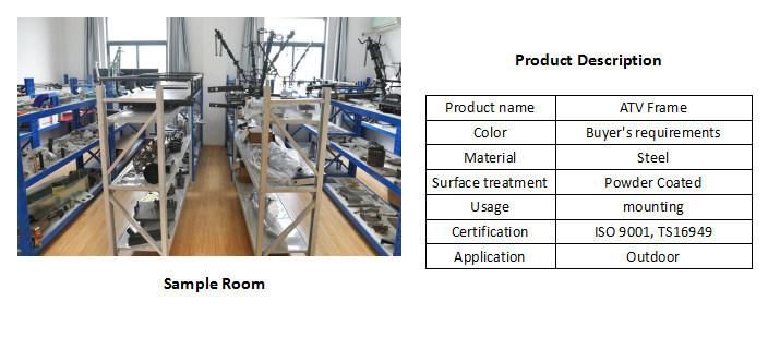 Ningbo Hi-Shen Custom ATV Frames by Drawings or Samples