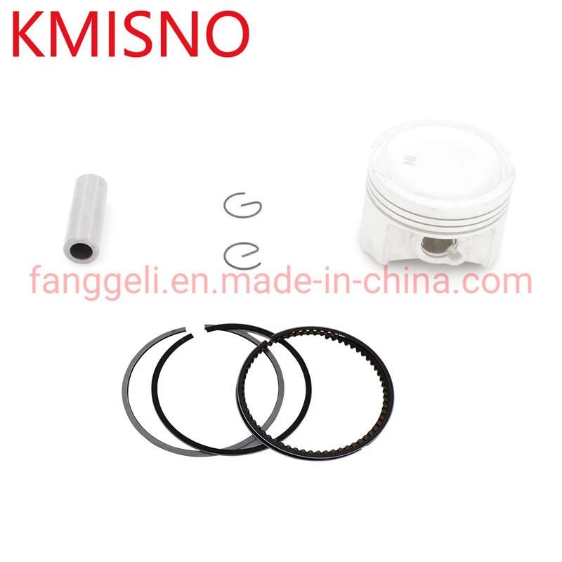 Motorcycle 52.4 mm Piston 13 mm Pin Ring 0.8*0.8*1.5mm Set for Honda Cbf125 SDH125-51 Wh125-7 Wh125-8 engine  Spare Parts