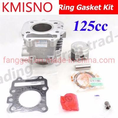 6motorcycle Cylinder Piston Ring Gasket Kit for Suzuki an 125 (VECSTAR 125) Burgman 125