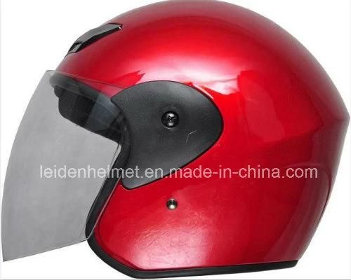 High Safety Motorcycle Helmet 3/4 Open Face Half Helmet with Full Face Shield Visor