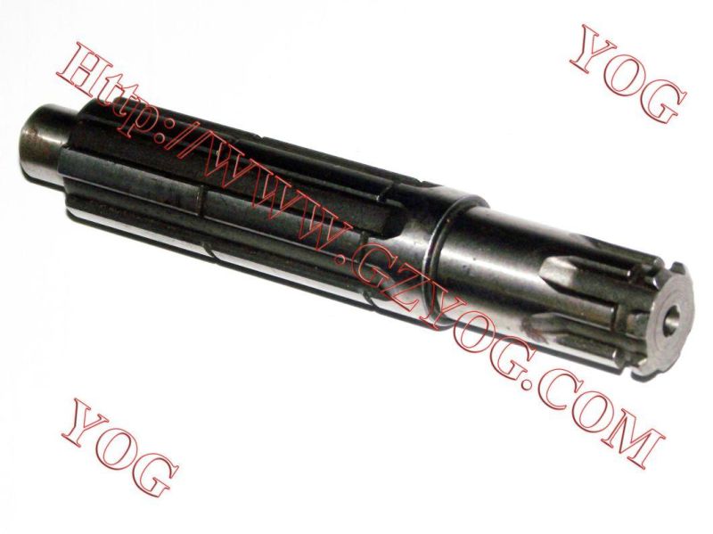 Yog Motorcycle F. Sprock/Counter Shaft/Front Sprocket Shaft for Cg125/150, Gn125h, Tvs Star