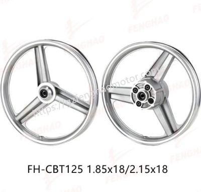 Factory Directly Sale Motorcycle Parts Aluminum Rim for Honda Cbt125/Cg125/Cm125/Fb150/Tbt10/Zh125