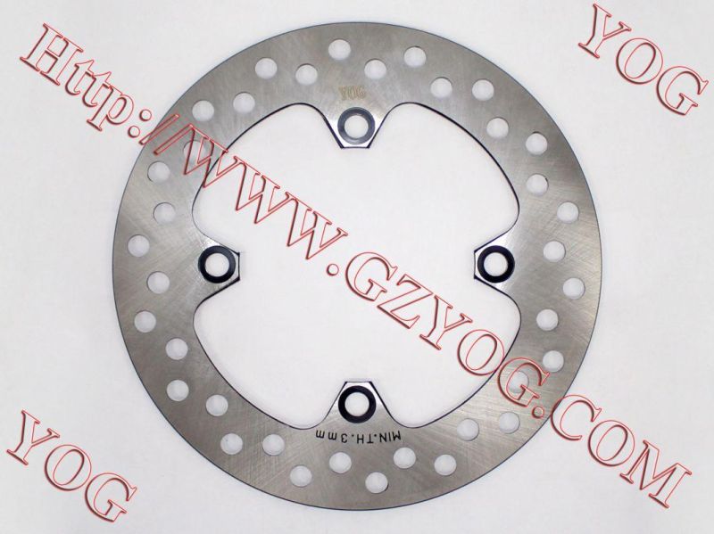 Yog Motorcycle Spare Parts Rear Brake Disk for CB150 Sanya110 Yara200