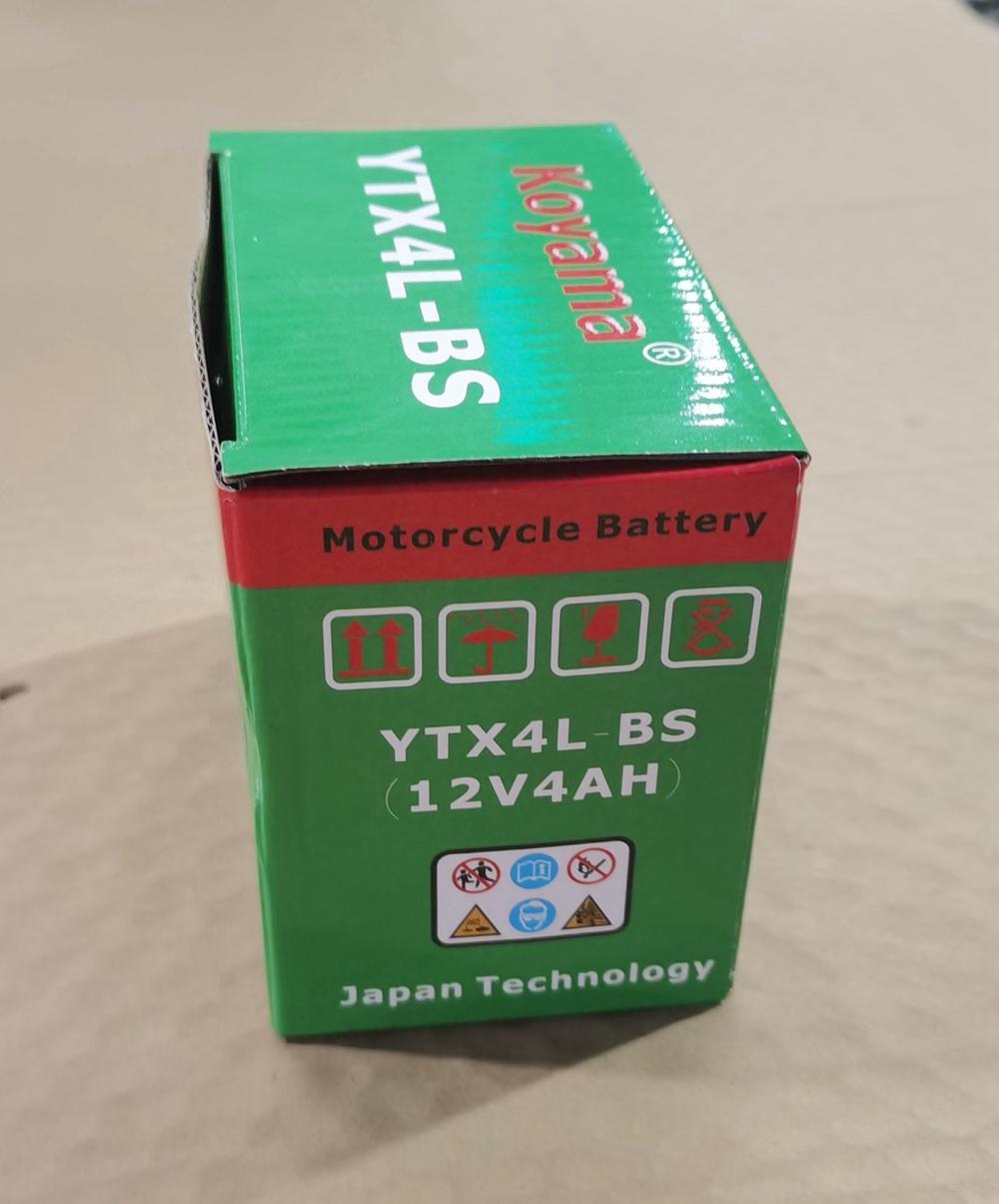 VRLA Maintenance Free Ytz5SMF/Ytx4l-BS AGM Motorcycle Battery