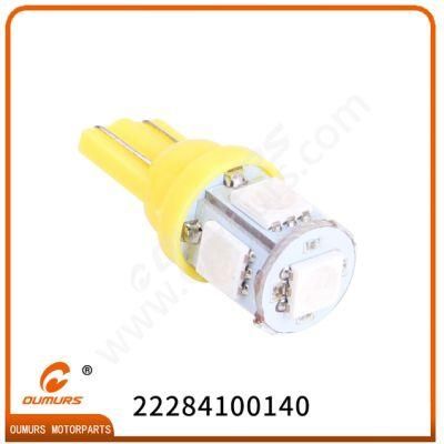 Motorcycle Accessory Accesorio De Motocicleta LED Hnxd-113, 5-Face Lights, T10, Yellow for Universal