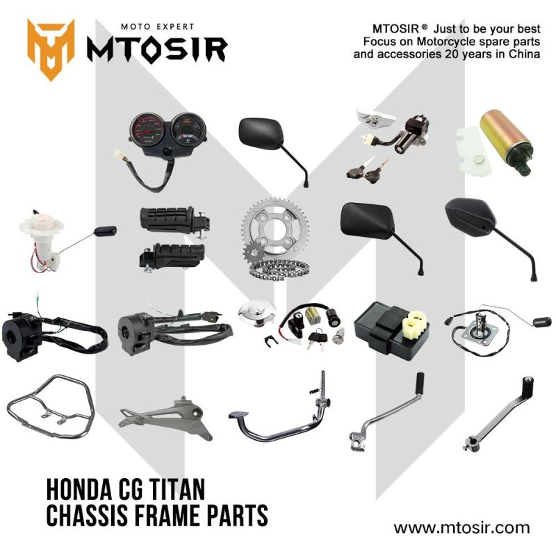 Mtosir Motorcycle Part Cg Titan Model Footrest High Quality Professional Motorcycle Footrest