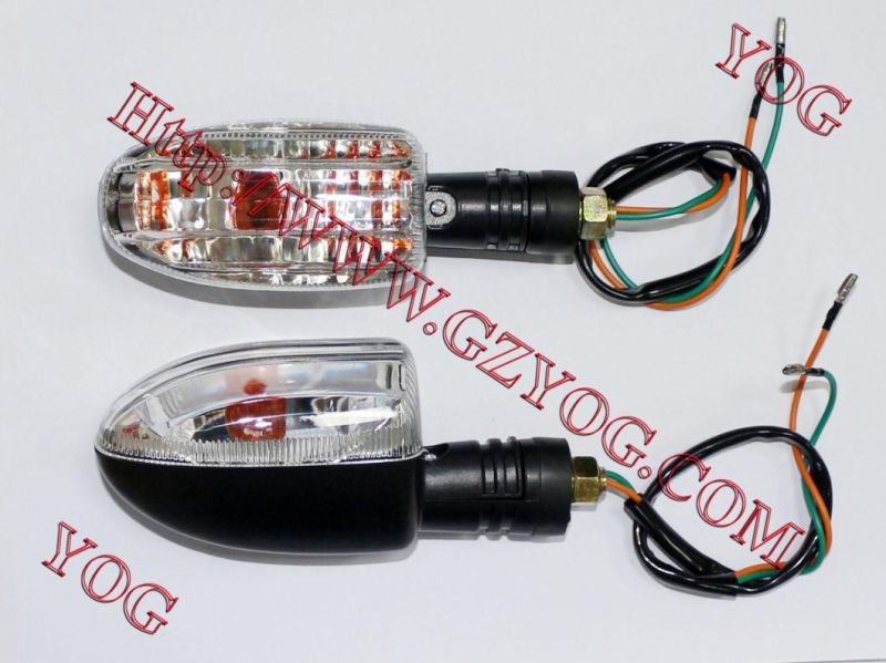 Yog Motorcycle Spare Parts Winker Lamp Indicator for Bajaj Xcd125 C90 Tvs Victor