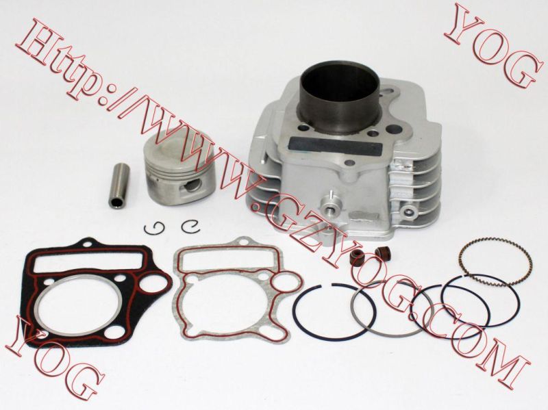 Motorcycle Parts Cylinder Kit Piston Complete Rings Block Cg125 Cg150 Cg200