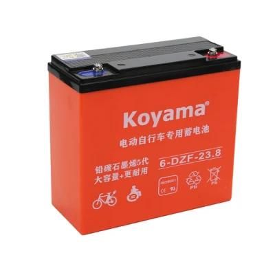 Deep Cycle Lead Acid Batteries 12V20ah, Electric Scooter Battery 6-Dzm-20
