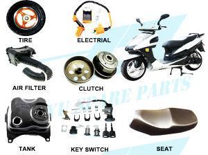 Supply Complete Gy6 125cc 150cc Motorcycle Parts