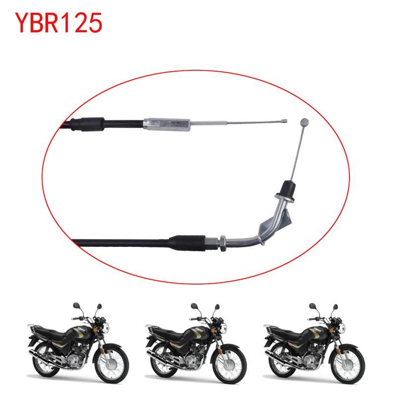 Motorcycle Parts Throttle Cable for YAMAHA Ybr125 Cc Motorbikes