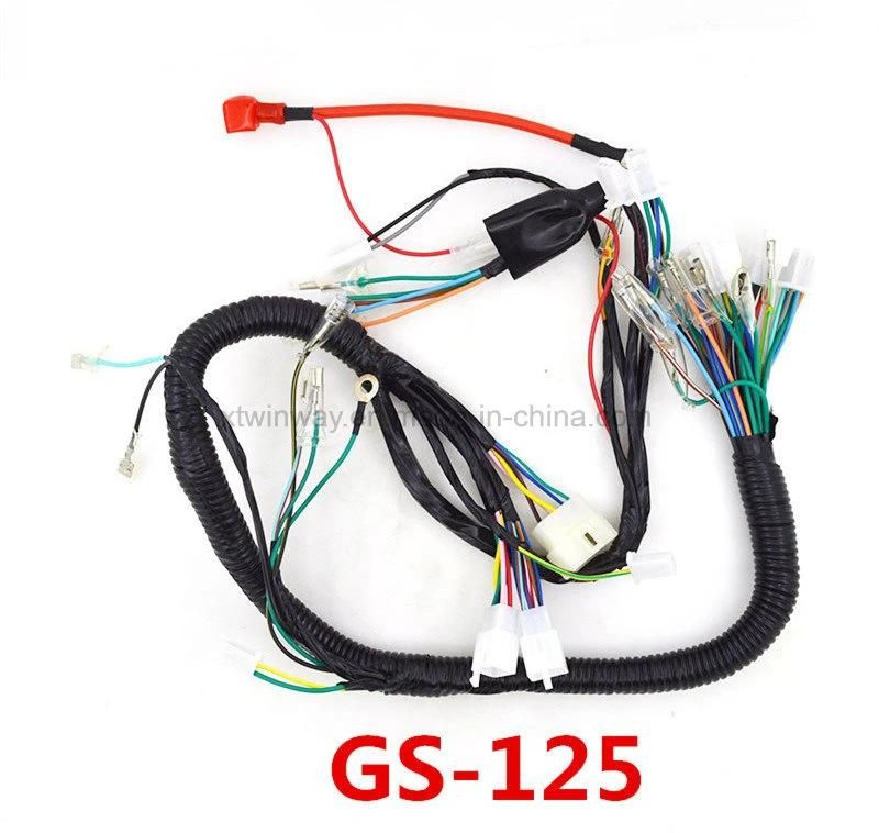 Ww-8127 GS-125 Motorcycle Wire Harness Motorcycle Parts