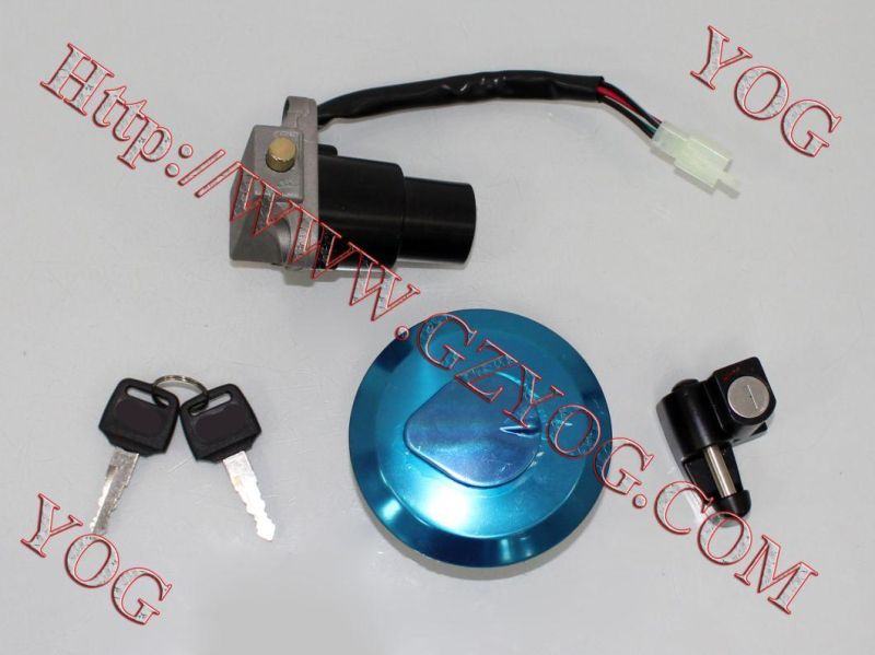 Motorcycle Parts Llave De Contacto Lock Set Ignition Switch Key Set Wy125 Dy110 Wh125