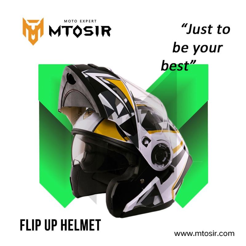 Mtosir Motorcycle Flip Helmet Motorcycle Accessories Fashion Four Seasons Universal Half Face Full Face Helmet Motorcycle Helmet