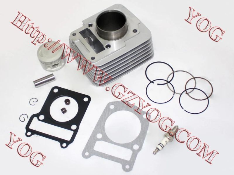 Yog Motorcycle Engine Cylinder Block Cilindro Cylinder Kit Tvs Victor Glx125 Tvs125