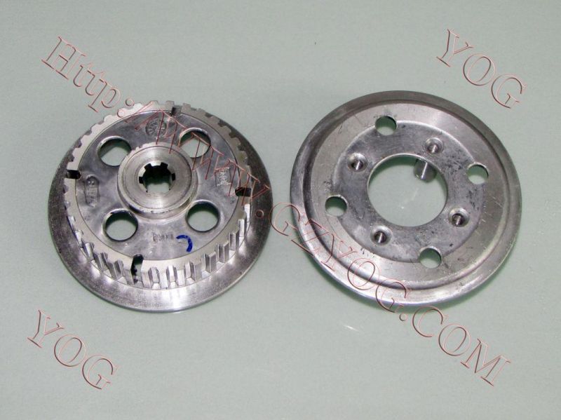 Yog Motorcycle Parts Clutch Center for Tvs Start Tvs Star Hlx125 Svglx125