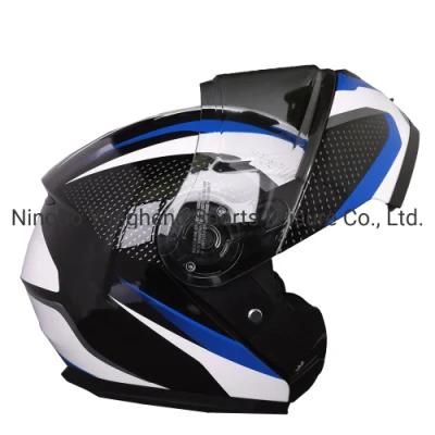 Motorcycle Dual Visor Modular Flip up Racing Double Lens Helmet Capacete Casco Moto DOT ECE Helmet