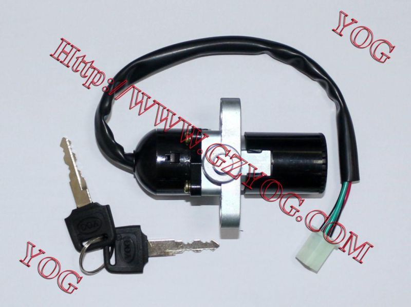 Yog Motorcycle Spare Parts Ignition Switch for Akt125, Milestone, Gya200