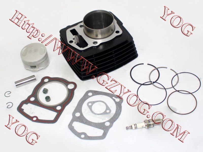 Motorcycle Parts Cylinder Kit Piston Complete Rings Block Cg125 Cg150 Cg200