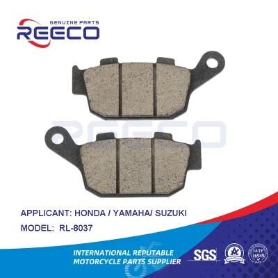 Reeco OE Quality Motorcycle Brake Pad Rl-8037 for Honda YAMAHA Suzuki Bajaj Tvs