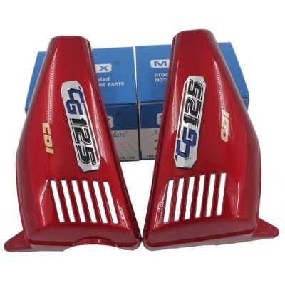 Motorcycle Spare Parts Accessories Plastic Body Morex Genuine Side Covers for Cg125 Cdi