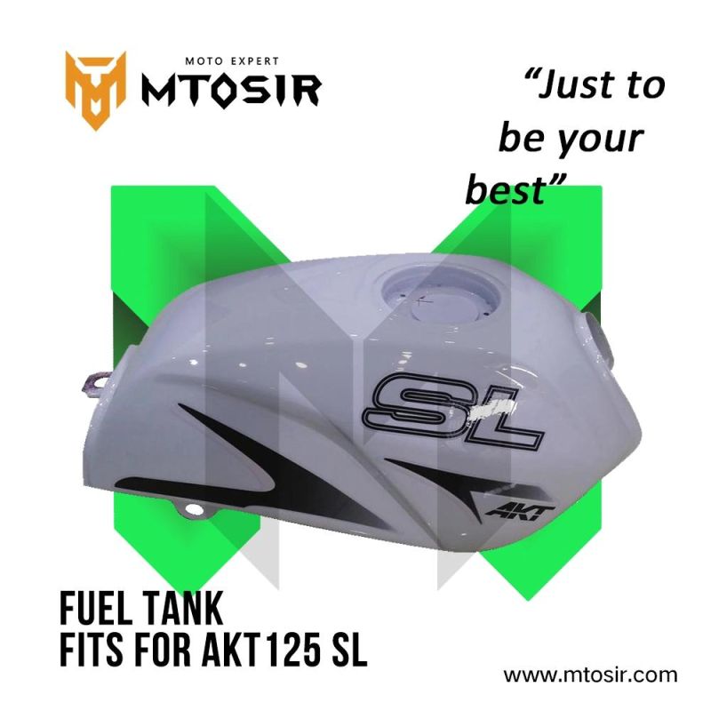 Mtosir Fuel Tank for Suzuki Ava Gn125/Gn125h/Gn12 High Quality Oil Tank Gas Fuel Tank Container Motorcycle Spare Parts Chassis Frame Part Motorcycle Accessories