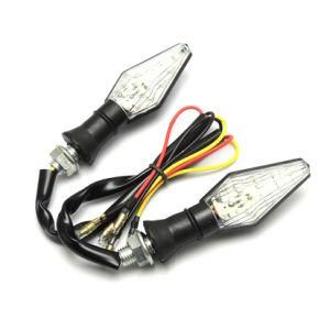 Fliun008 Motorcycle Electronics LED Indicator Universal Fit for Any Motorcycle Two Side LED