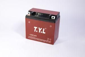 12V9ah Motorcycle Lead-Acid Battery in Red Color