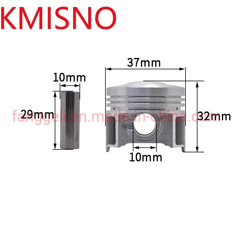 106 Suitable for Qianjiang Women′ S Scooter Kuyue 50 Qj50qt-18d Ama50 Piston Piston Ring Cylinder Cushion Cylinder Assembly Motorcycl