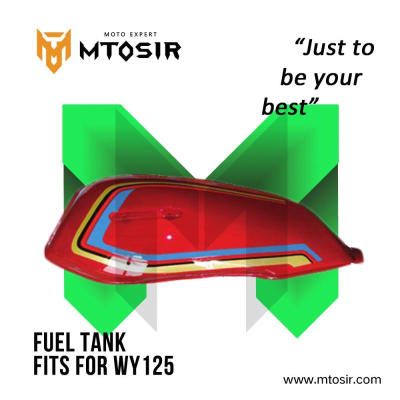 Mtosir Fuel Tank for Wuyang Wy Wy125 Wy-7 Big Mouth High Quality Oil Tank Gas Fuel Tank Container Motorcycle Spare Parts Chassis Frame Parts