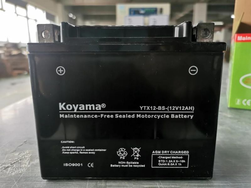 Best Price 12V12ah Maintenance Free Motorcycle Battery Battery for Motorbike