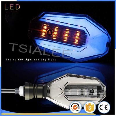 LED SMD Front Rear Turn Signals Light Blinker Amber Indicator Custom Motorbike Lights for Honda